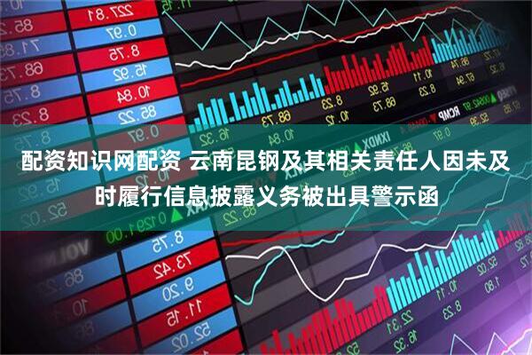 配资知识网配资 云南昆钢及其相关责任人因未及时履行信息披露义务被出具警示函