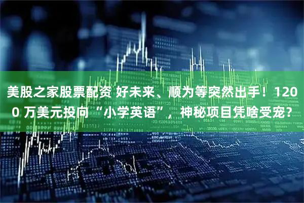 美股之家股票配资 好未来、顺为等突然出手！1200 万美元投向 “小学英语”，神秘项目凭啥受宠？